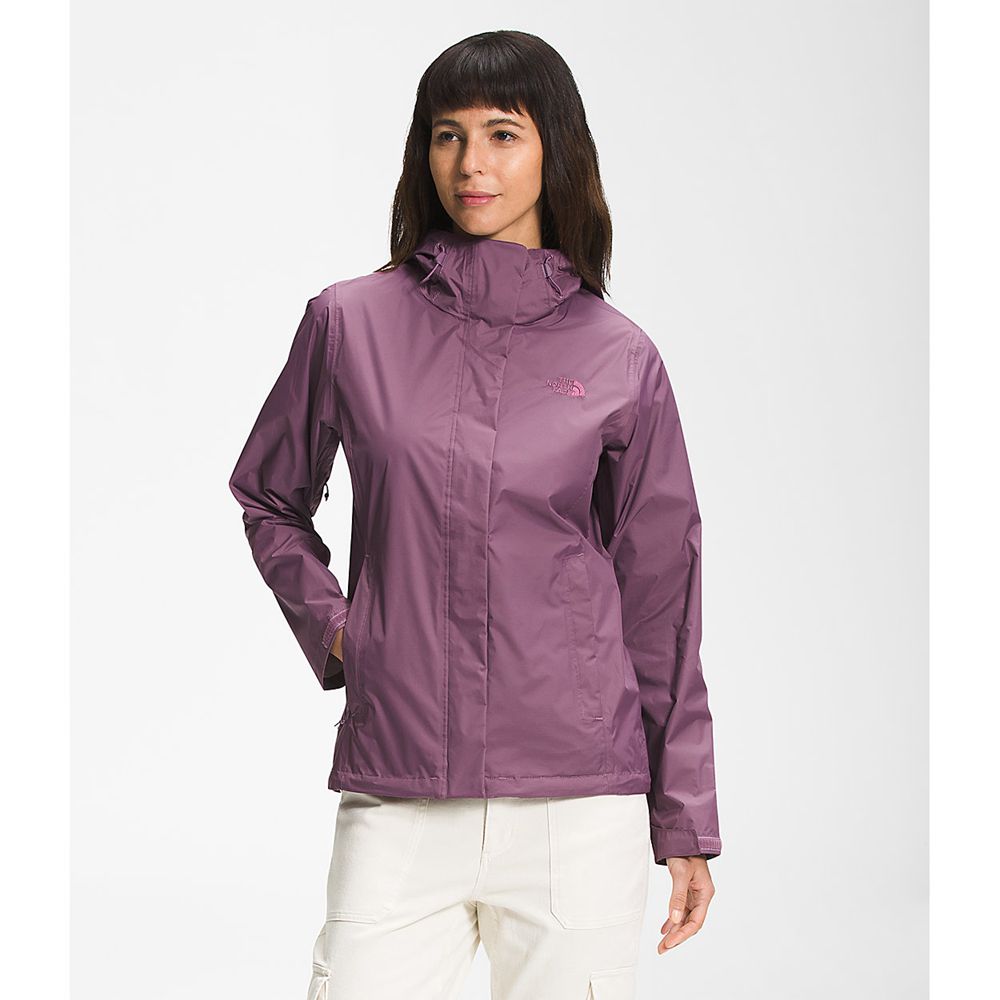 The North Face Rain Jacket Womens Australia - The North Face Venture 2 Purple Dryvent (UZB-126790)